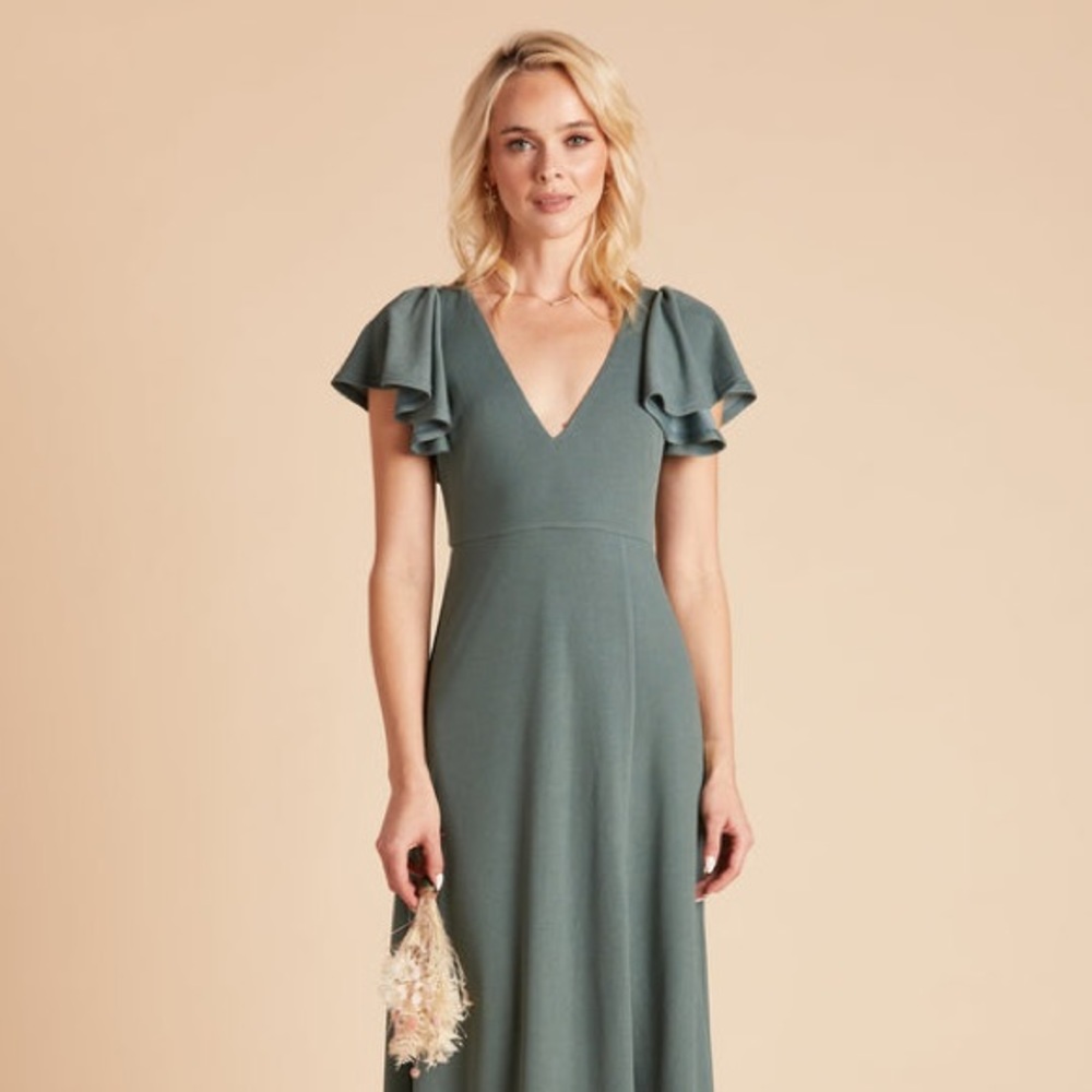 Birdy Grey Hannah Flutter Sleeve Dress